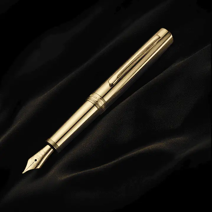 Gegraveerde 14K Vulpen voor SmallSpace